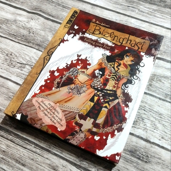 Bizenghast Falling Into Fear M. Alice LeGrow Art Mini Posters Book With Stickers - Picture 1 of 16